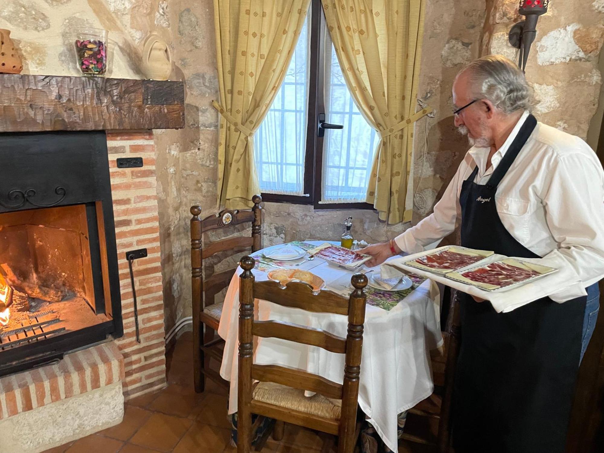 La Posada Del Hidalgo De 알라콘 외부 사진