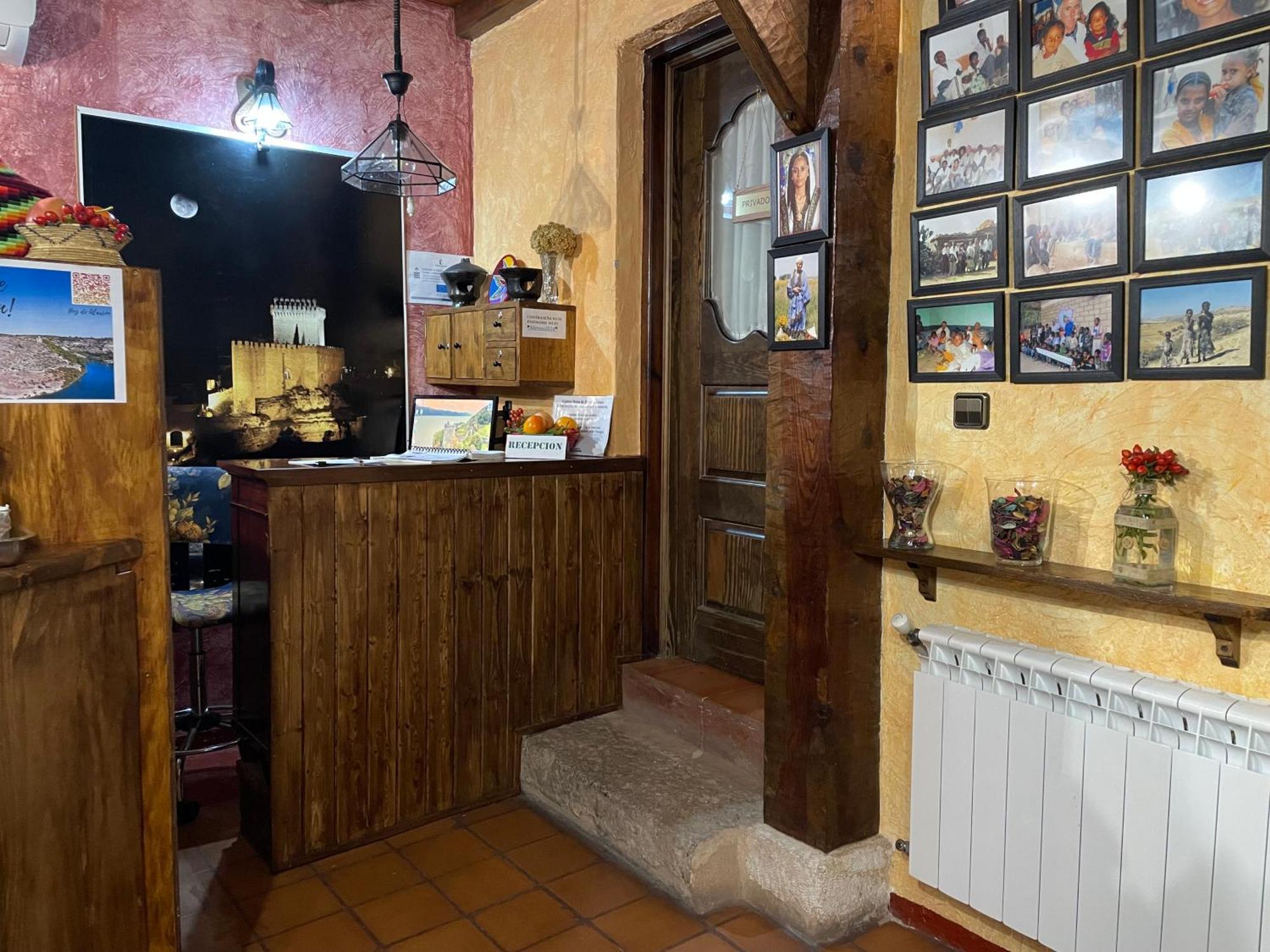 La Posada Del Hidalgo De 알라콘 외부 사진