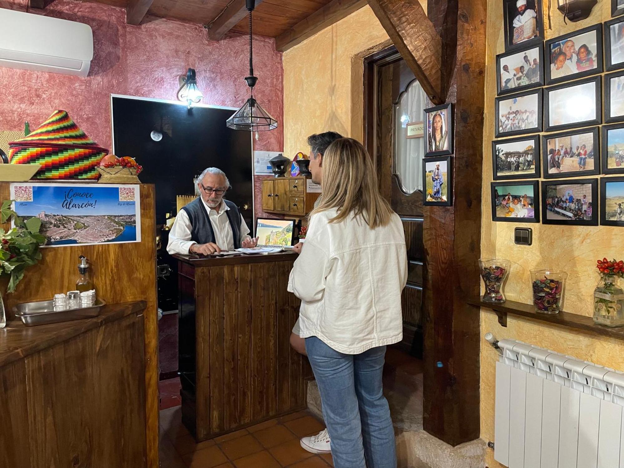 La Posada Del Hidalgo De 알라콘 외부 사진