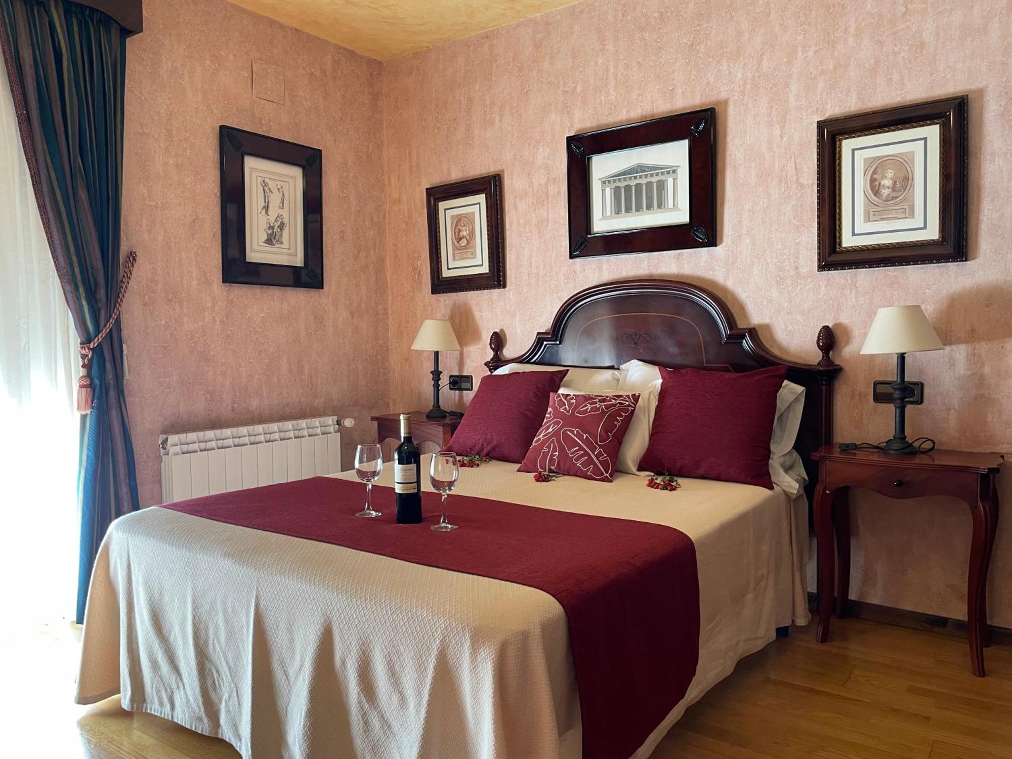 La Posada Del Hidalgo De 알라콘 외부 사진